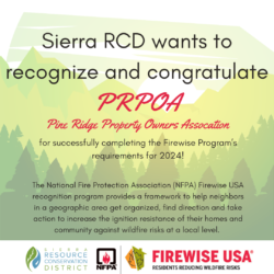 New Firewise Community: PRPOA